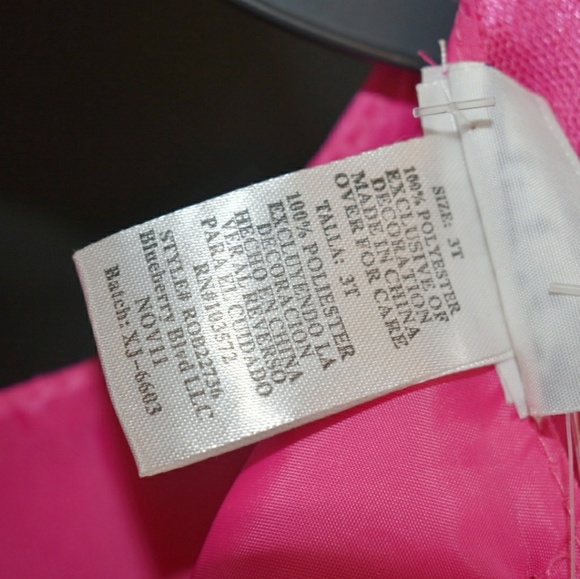 *NEW*PINK Blueberi Boulevard Girl's Dress Size 3T - Picture 6 of 6